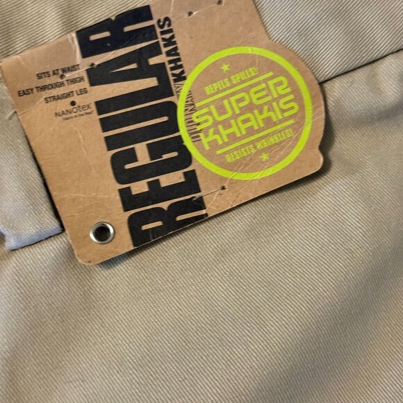 Old Navy Mens Khaki Twill Pants Regular Fit 40x34 - Picture 8 of 14